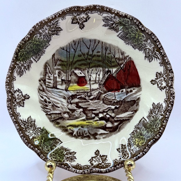 Johnson Brothers Friendly Village, Porcelain Coffee Tea Cup & Saucer - Picture 4 of 6